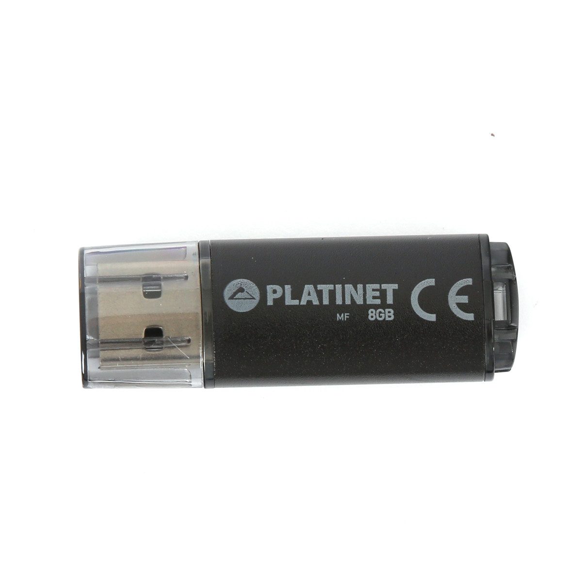 Platinet PMFE8B USB-Stick (USB USB 2.0, 8 GB USB Stick mit Aluminiumgehäuse)