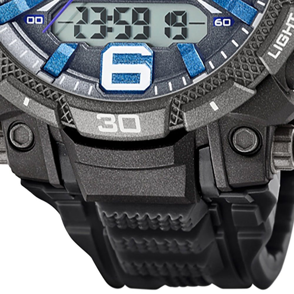 Herren Uhren CALYPSO WATCHES Digitaluhr UK5793/2 Calypso Herren Uhr Analog-Digital, Herren Armbanduhr rund, Kunststoffarmband sc