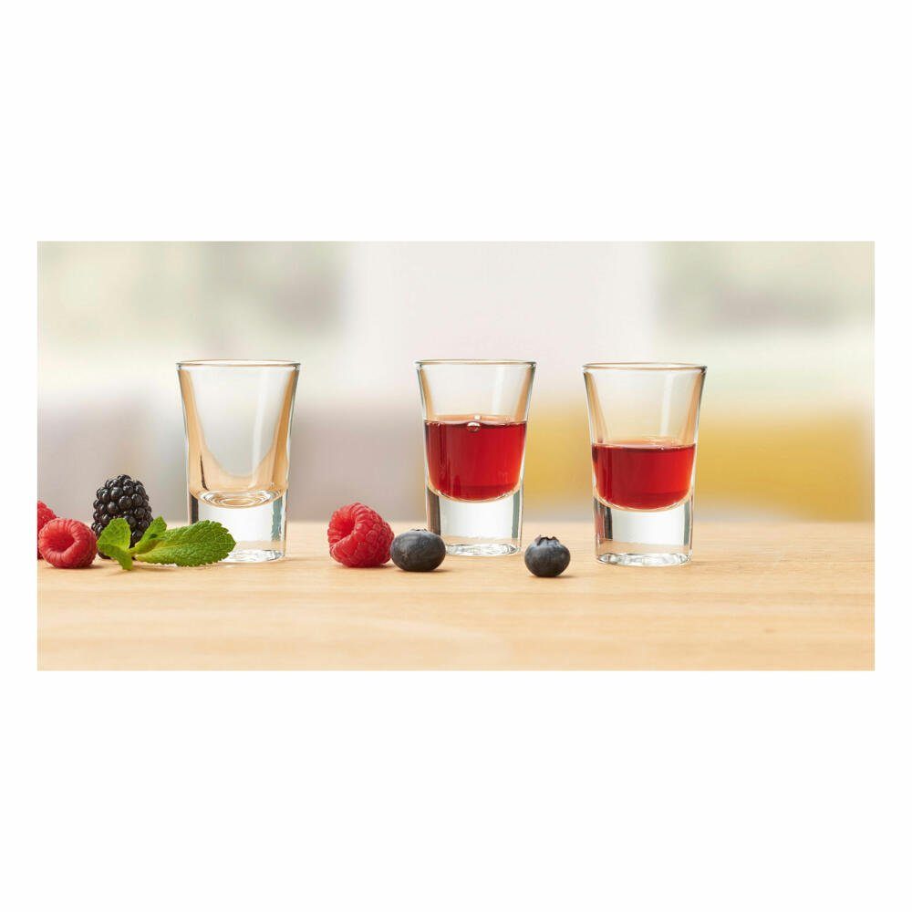montana-Glas Gläser-Set :pure Stamper 3er Set 35 ml, Glas