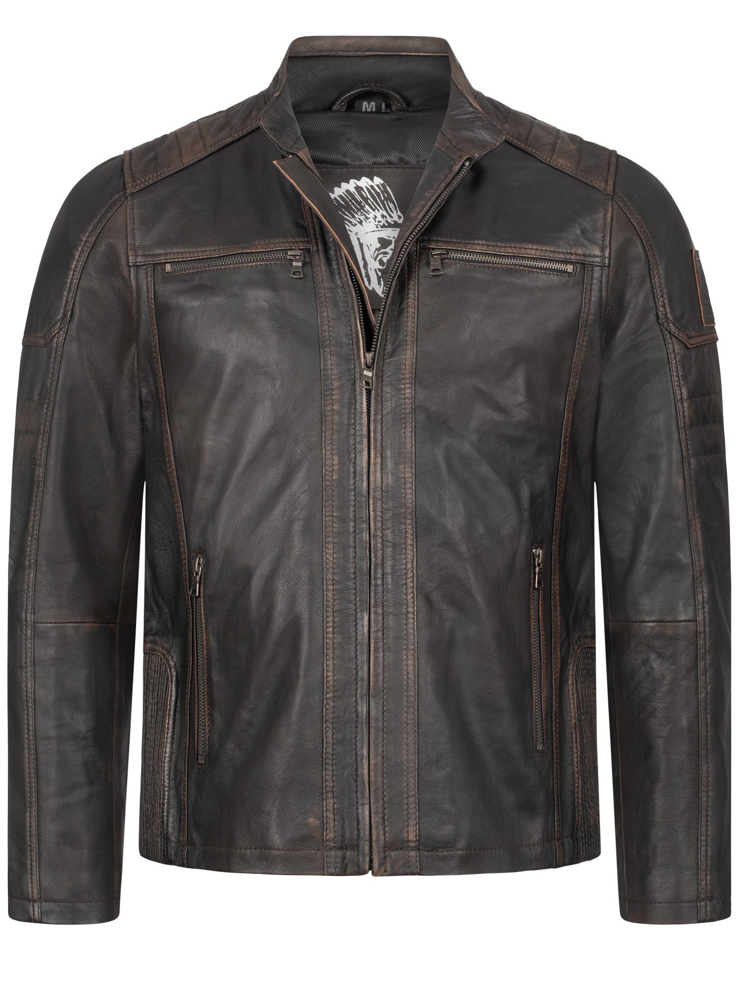 Rock Creek Lederjacke Herren Lederjacke H-383 günstig online kaufen