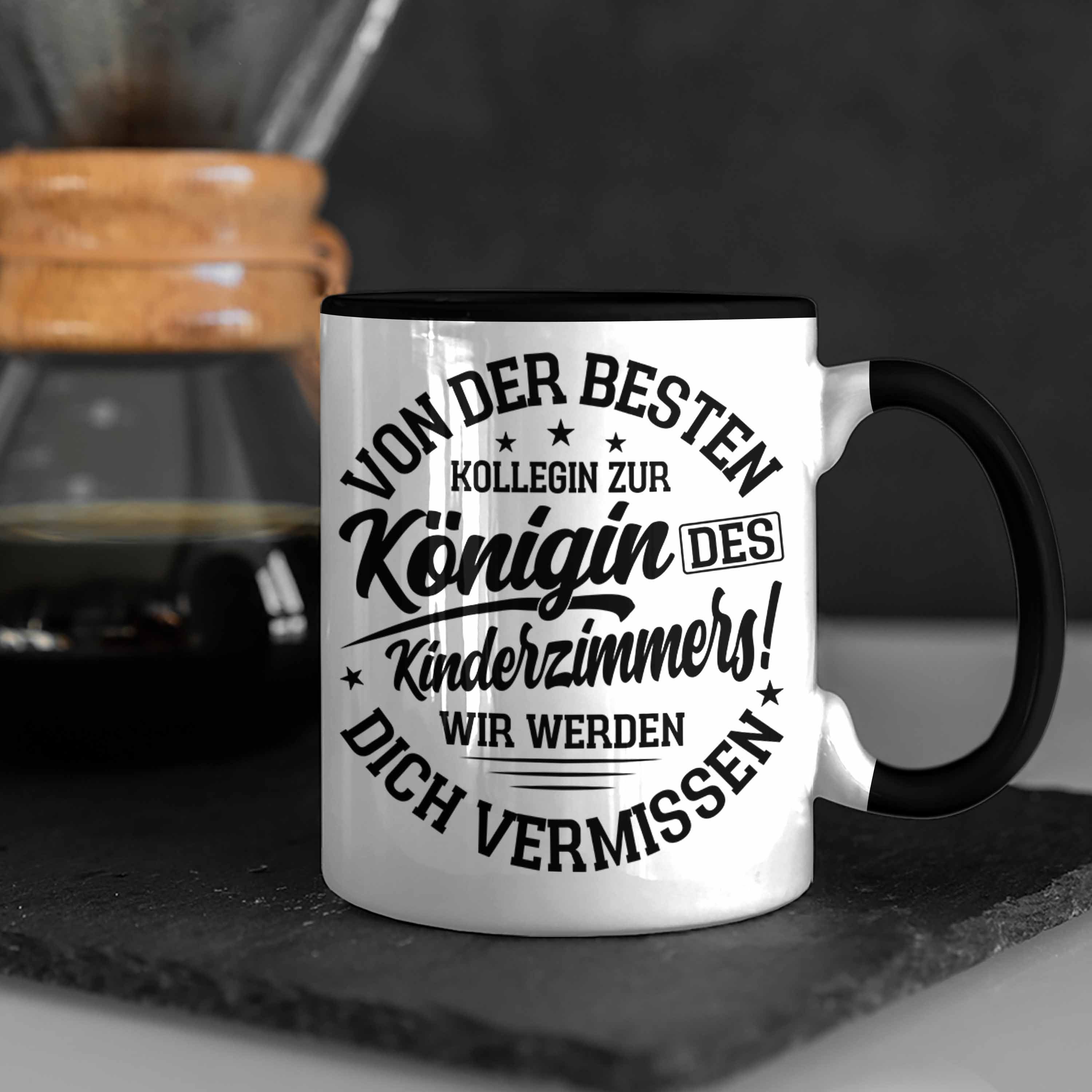 Tasse Trendation Mutterschutz Kollegi Mutterschutz Abschied Tasse Schwarz Kaffeetasse Geschenk