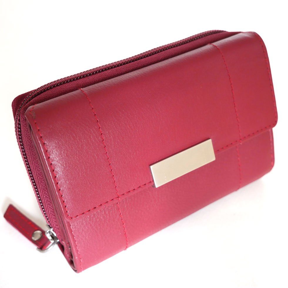 JOCKEY CLUB Geldbörse POPULAR SALSA, rot, 10 Kartenfächer mit RFID-Schutz, günstig online kaufen
