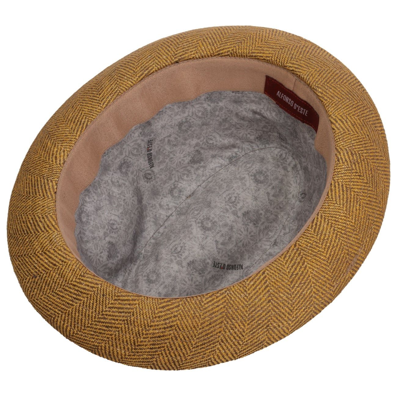 Alfonso D´Este Sonnenhut (1-St) Sommerhut mit Futter, Made in Italy
