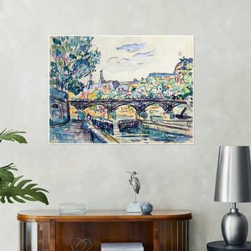 Posterlounge Poster Paul Signac, Seine-Ufer in der Nähe der Pont des Arts, Malerei