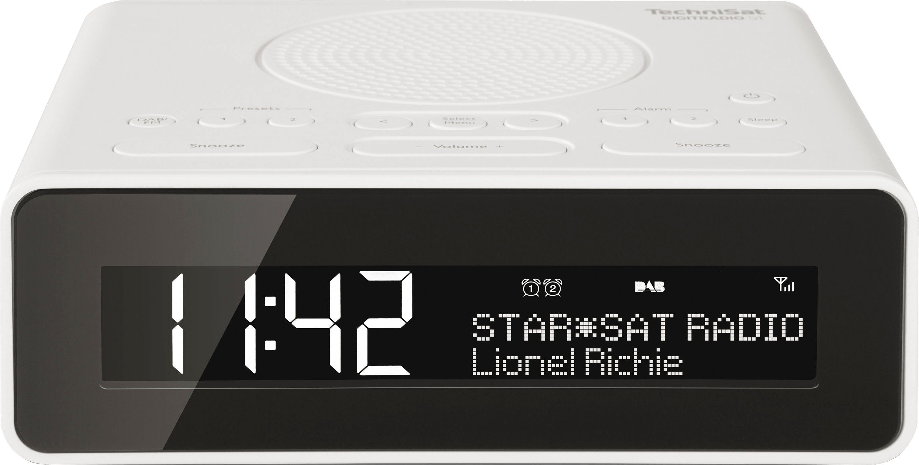 TechniSat Радіо годинники DIGITRADIO 51 - Uhrenradio mit DAB+, Snooze-Funktion, dimmbares Display, Sleeptimer
