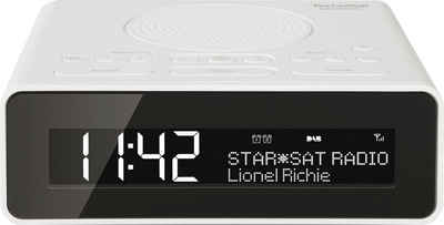 TechniSat Radiowecker DIGITRADIO 51 - Uhrenradio mit DAB+, Snooze-Funktion, dimmbares Display, Sleeptimer