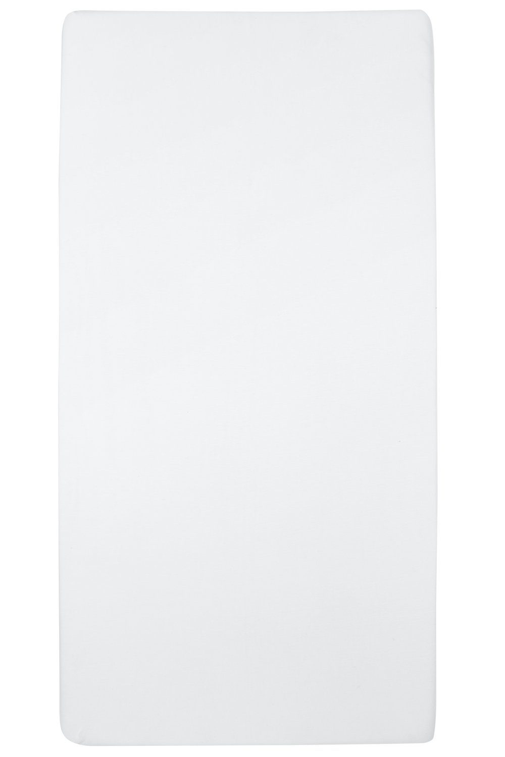 Meyco Home Spannbettlaken Uni White, Jersey, günstig online kaufen