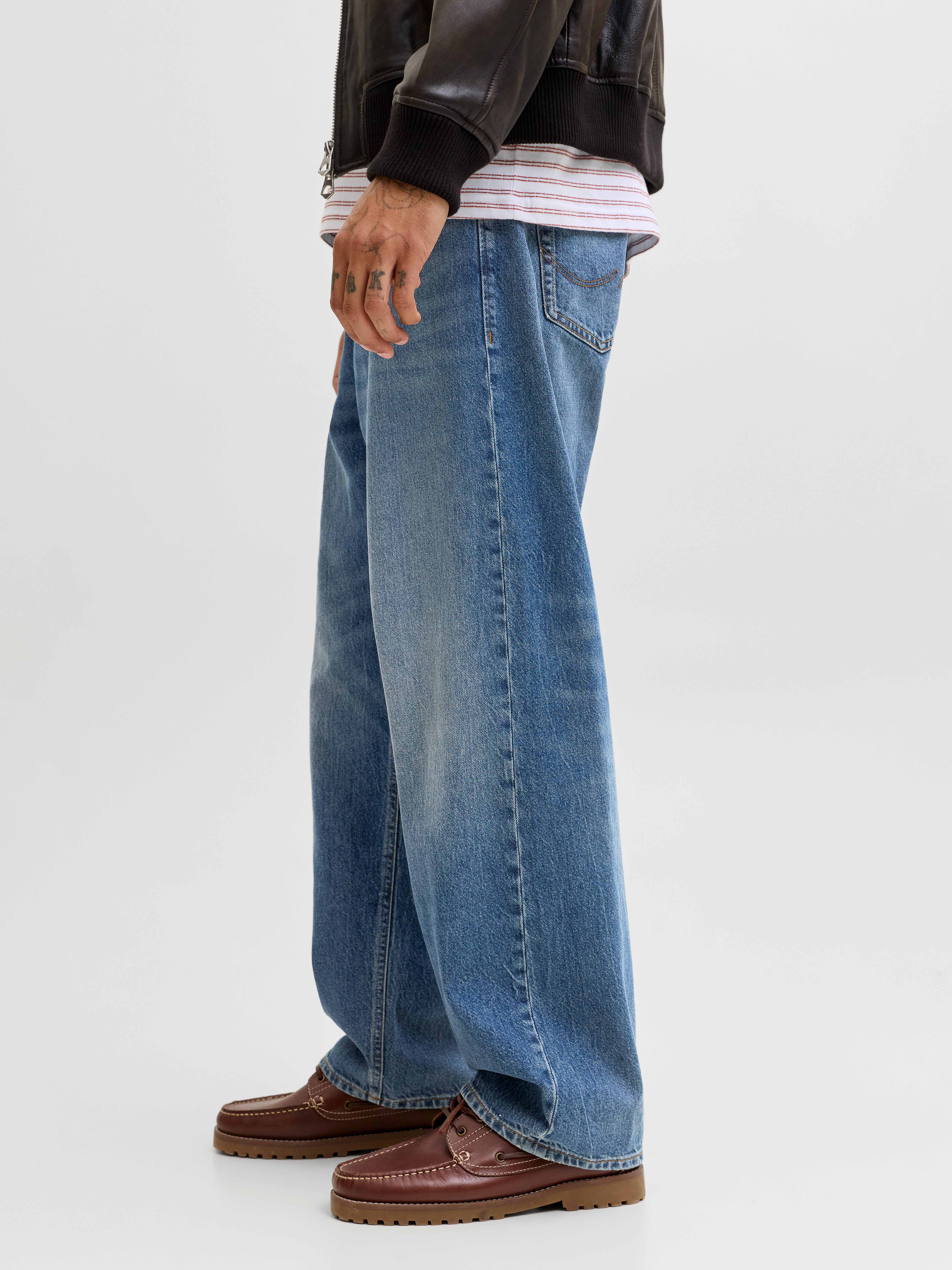 Jack & Jones Loose-fit-Jeans JJIEDDIE JJORIGINAL