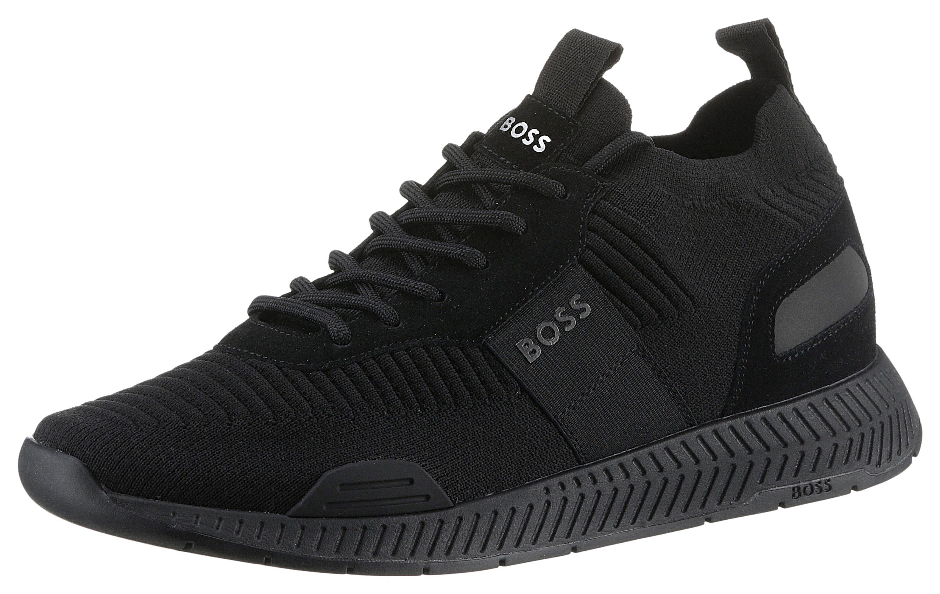 BOSS Titanium_Runn Slip-On Sneaker mit elastischem Einstieg, Freizeitschuh, günstig online kaufen