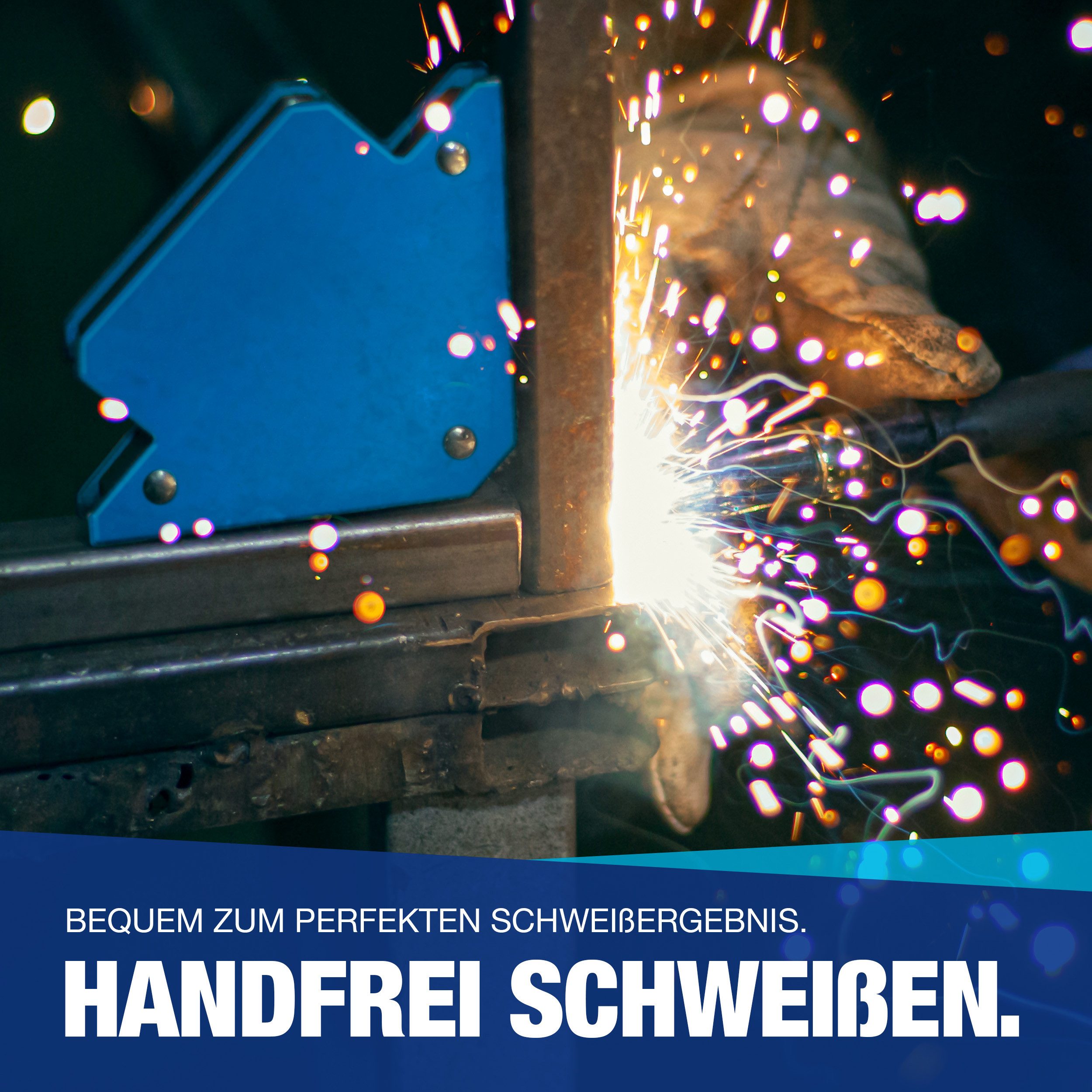 NTG Nutzfahrzeug Technik GmbH Magnet-Schweißwinkel Set 6 Stück mit hoher Haftkraft Schweißzubehör Winkelmagnet zum Heften, Magnetwinkel mit 30°, 45°, 60°, 75°,  – Bild 5 von 5
