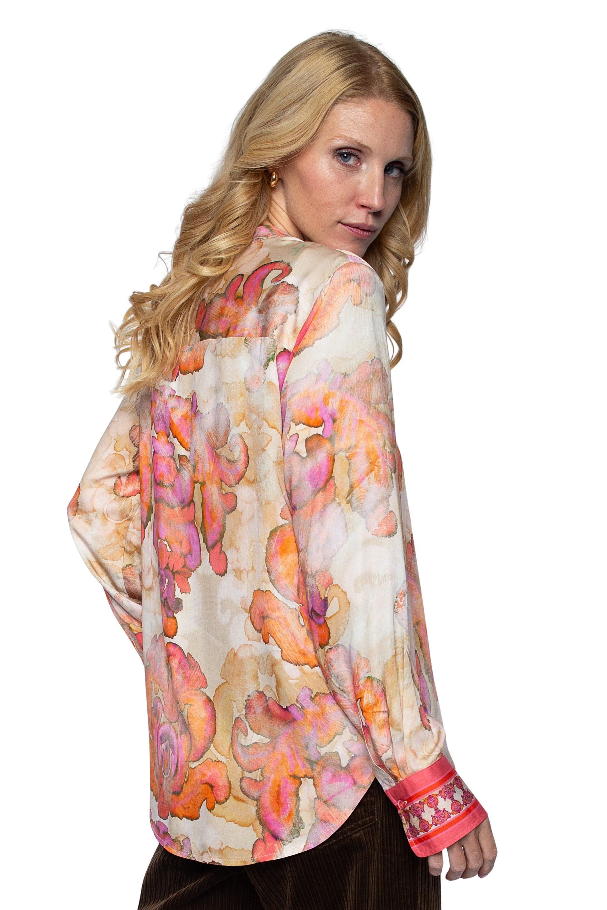 Emily Van Den Bergh Schlupfbluse Damenbluse 8628-710