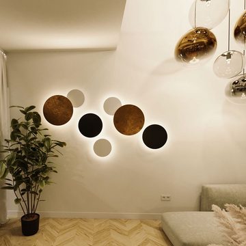 s.luce Wandleuchte Indirekte LED Wandlampe & Deckenleuchte Cloud Weiß, Warmweiß