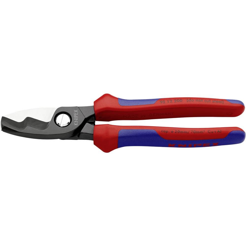 Knipex Kabelschere Kabelschere mit Doppelschneide 95 12 200