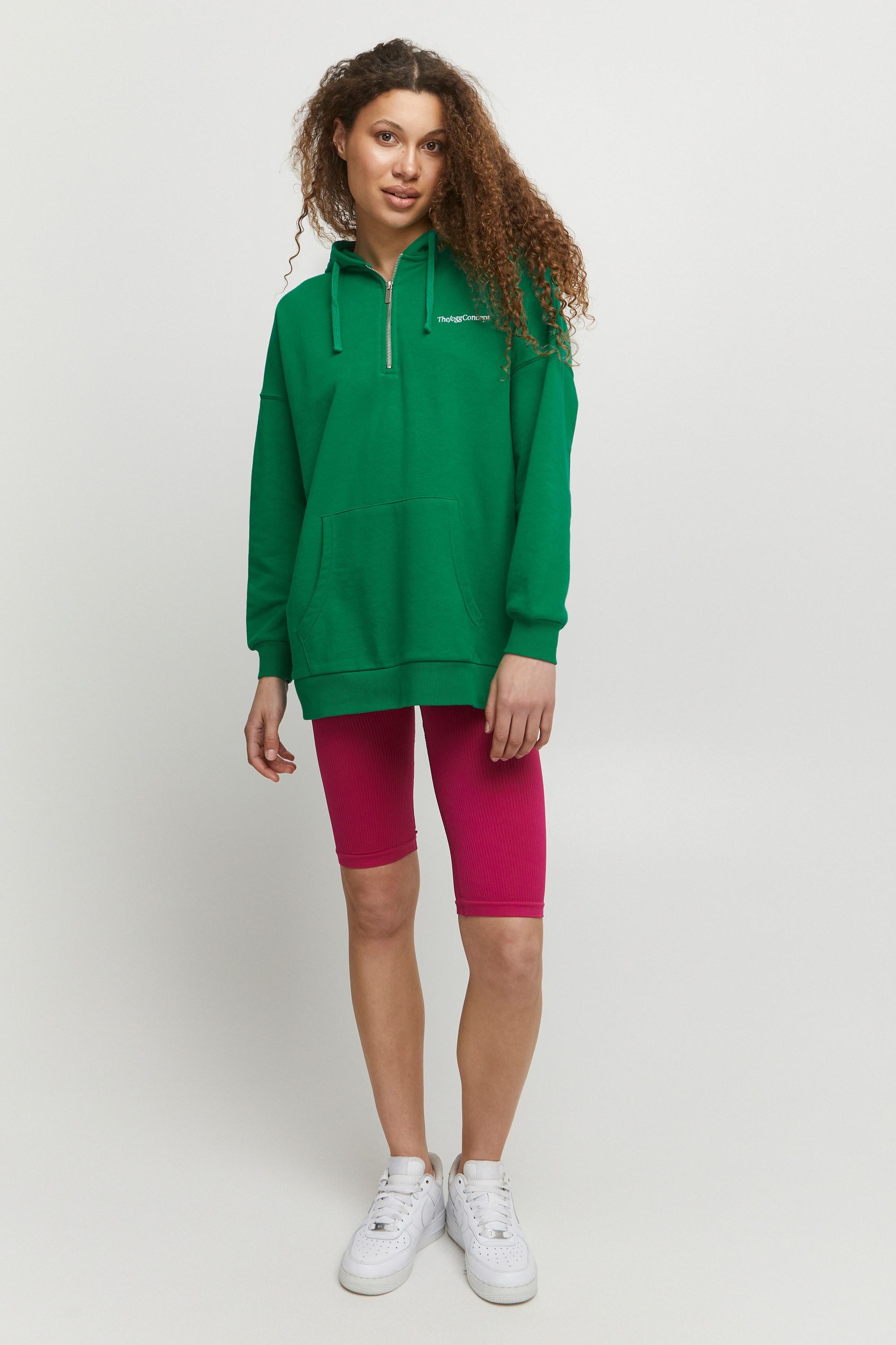TheJoggConcept Sweatshirt JCSAFINE Kapuzenpullover mit Reißverschluss günstig online kaufen