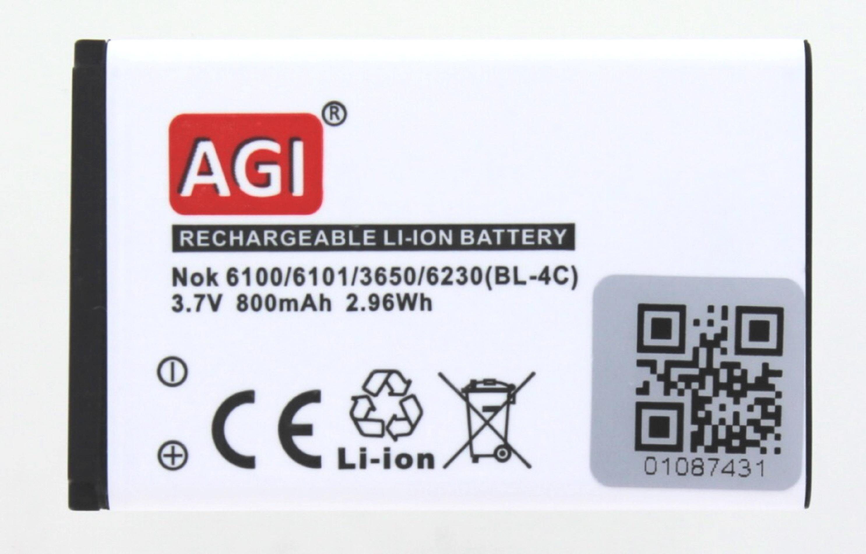AGI Akku kompatibel mit Akku Tiptel Akku Ergophone 6122