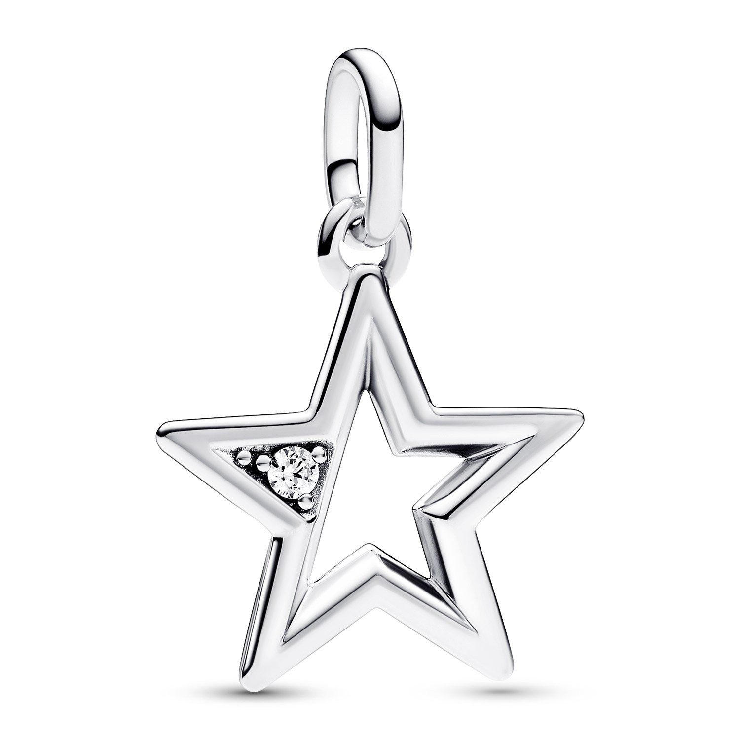 Pandora Kette mit Anhänger Geschenkset mit 2-reihiger Funkelnder Stern Silb günstig online kaufen