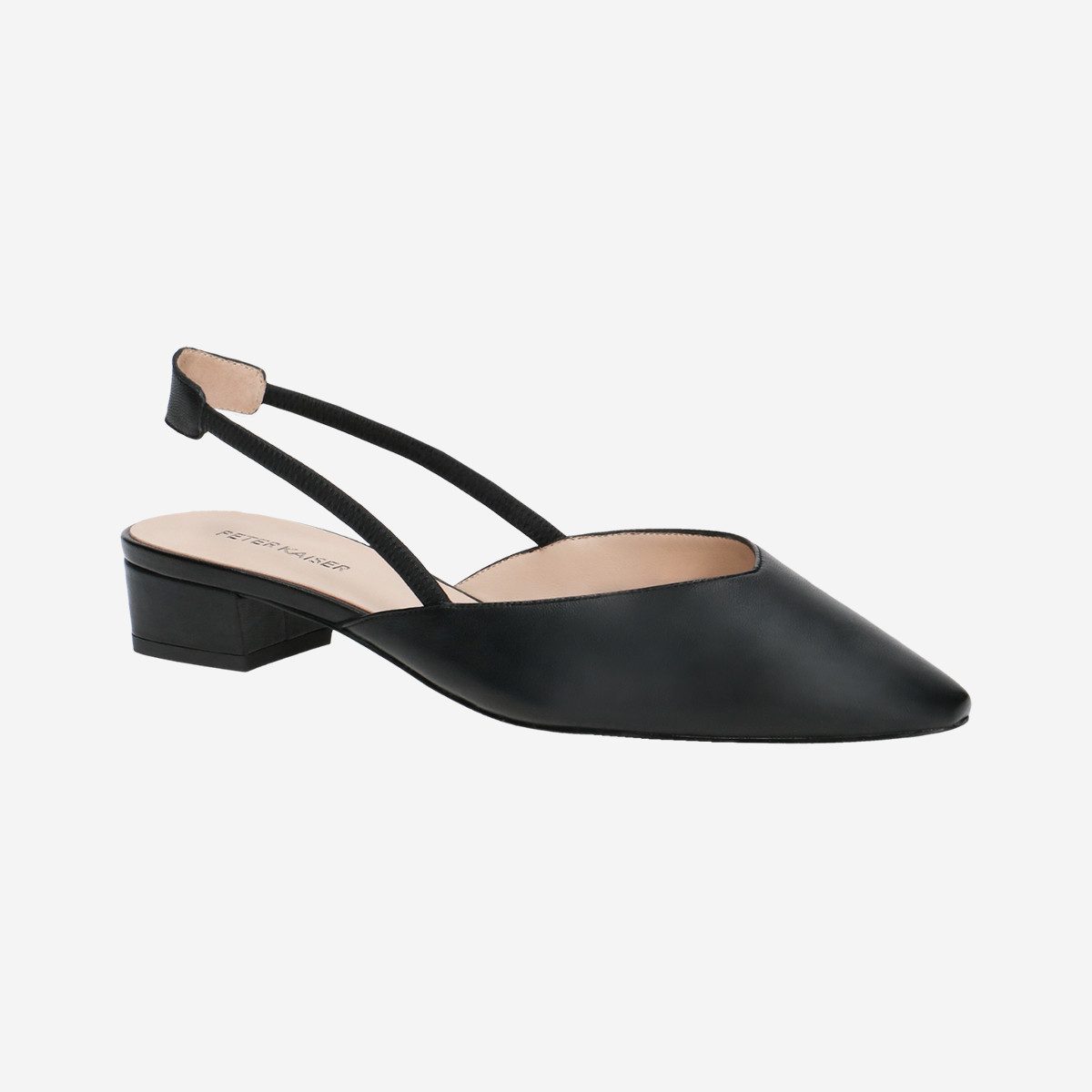Peter Kaiser Peter Kaiser 79443 022, Peeptoes & Slingpumps, Schwarz, Damen günstig online kaufen