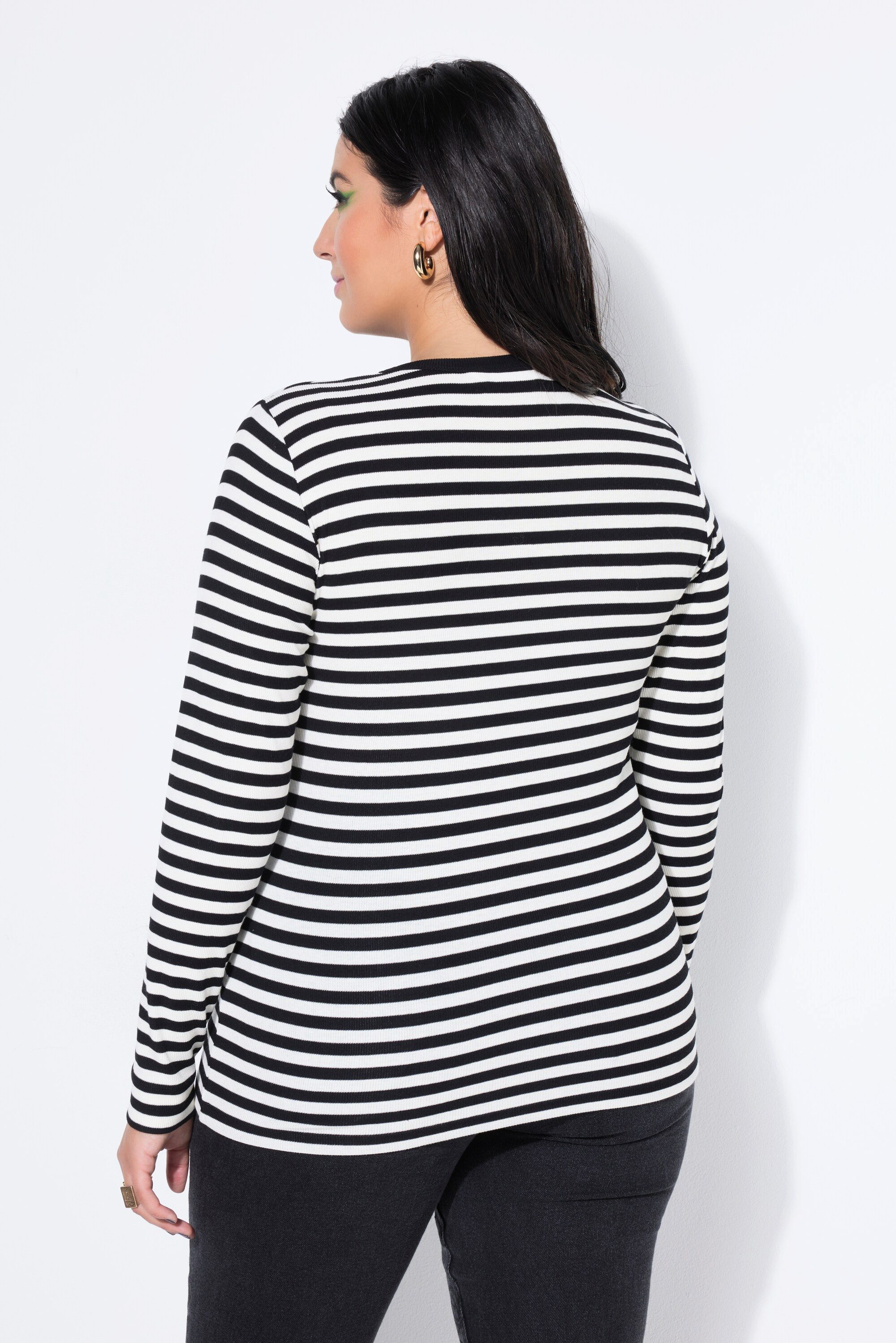 Studio Untold Longsleeve Shirt Slim Shape günstig online kaufen