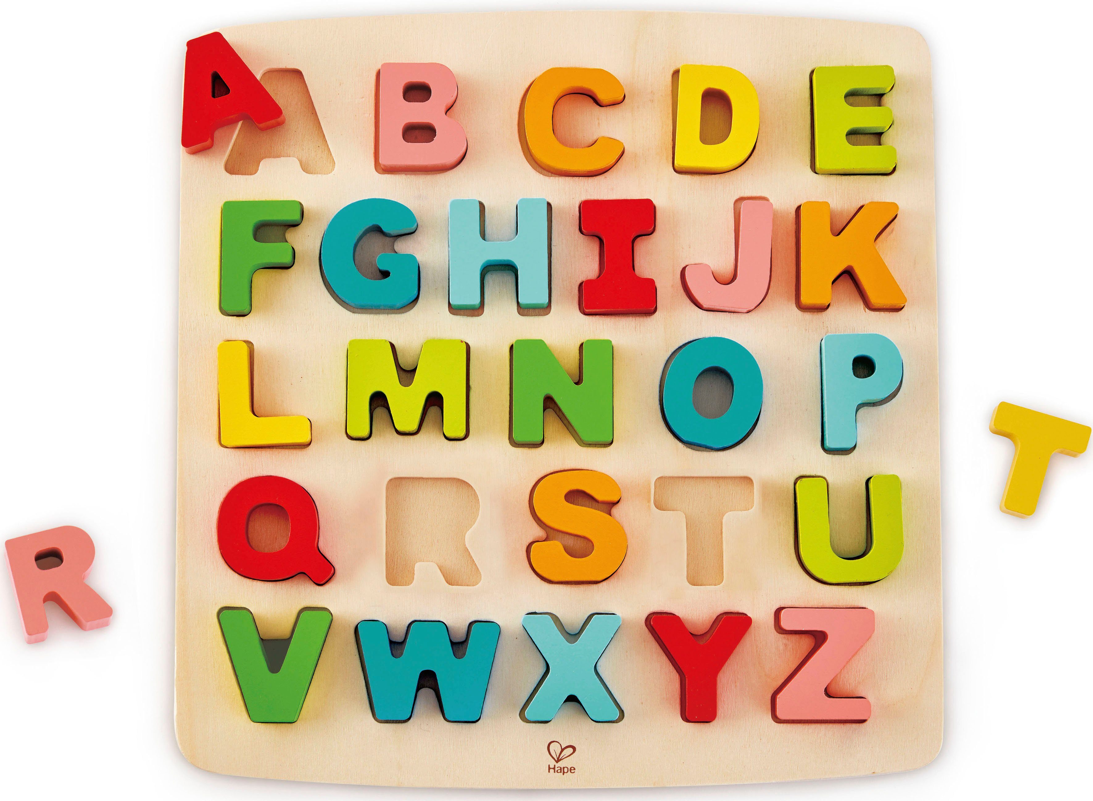 Hape Steckpuzzle Puzzle mit Großbuchstaben, 26 günstig online kaufen