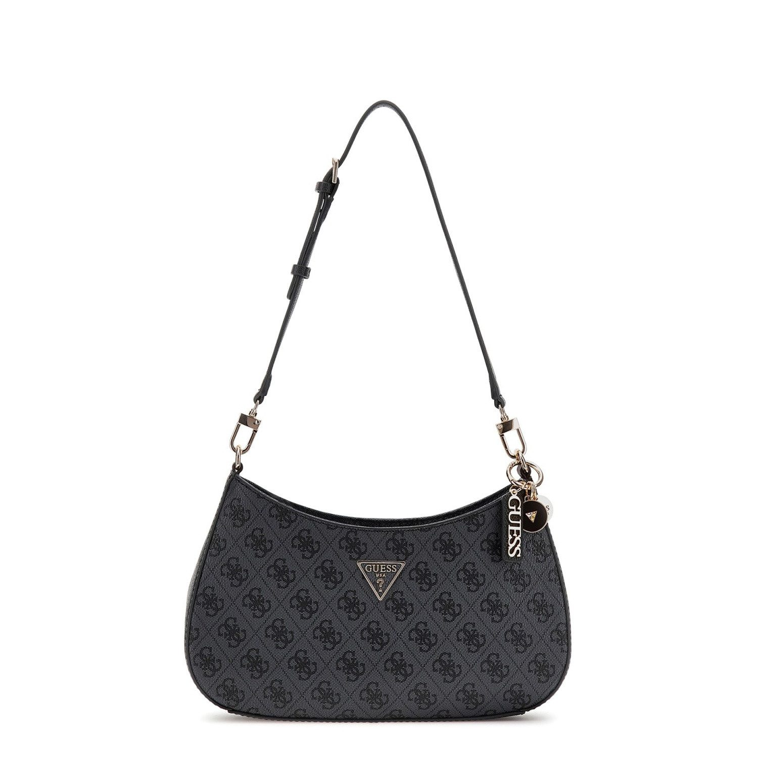 Guess Umhängetasche GUESS Umhängetasche Noelle II Coal Logo (1, 1-tlg., 1) günstig online kaufen