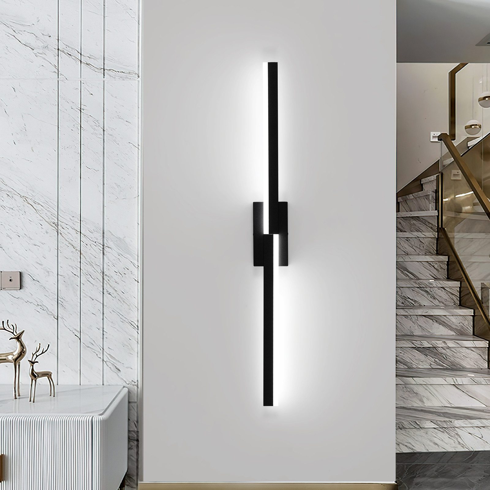 Goeco Wandleuchte Indoor LED Wandleuchte, minimalismus Acryl-Wandlampe, LED günstig online kaufen