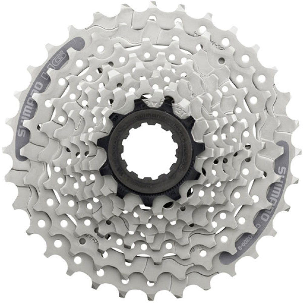 Zahnkranz SHIMANO Kassette CS-HG201 9f. 11-13-15-17-19-21-24-28-32 nickel beschi