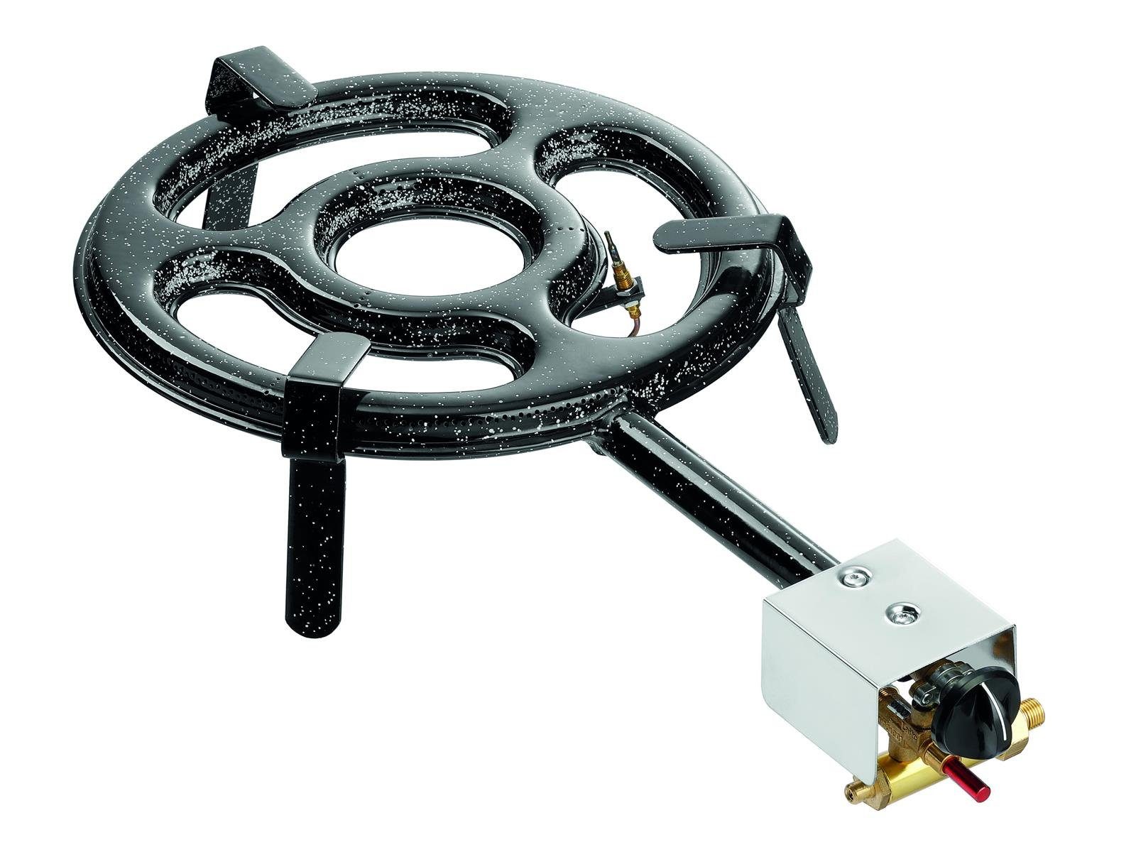 Bartscher Gasgrill Paella Gasbrenner 2K300, geeignet für Pfannen Ø 360 - 420 mm, A153440