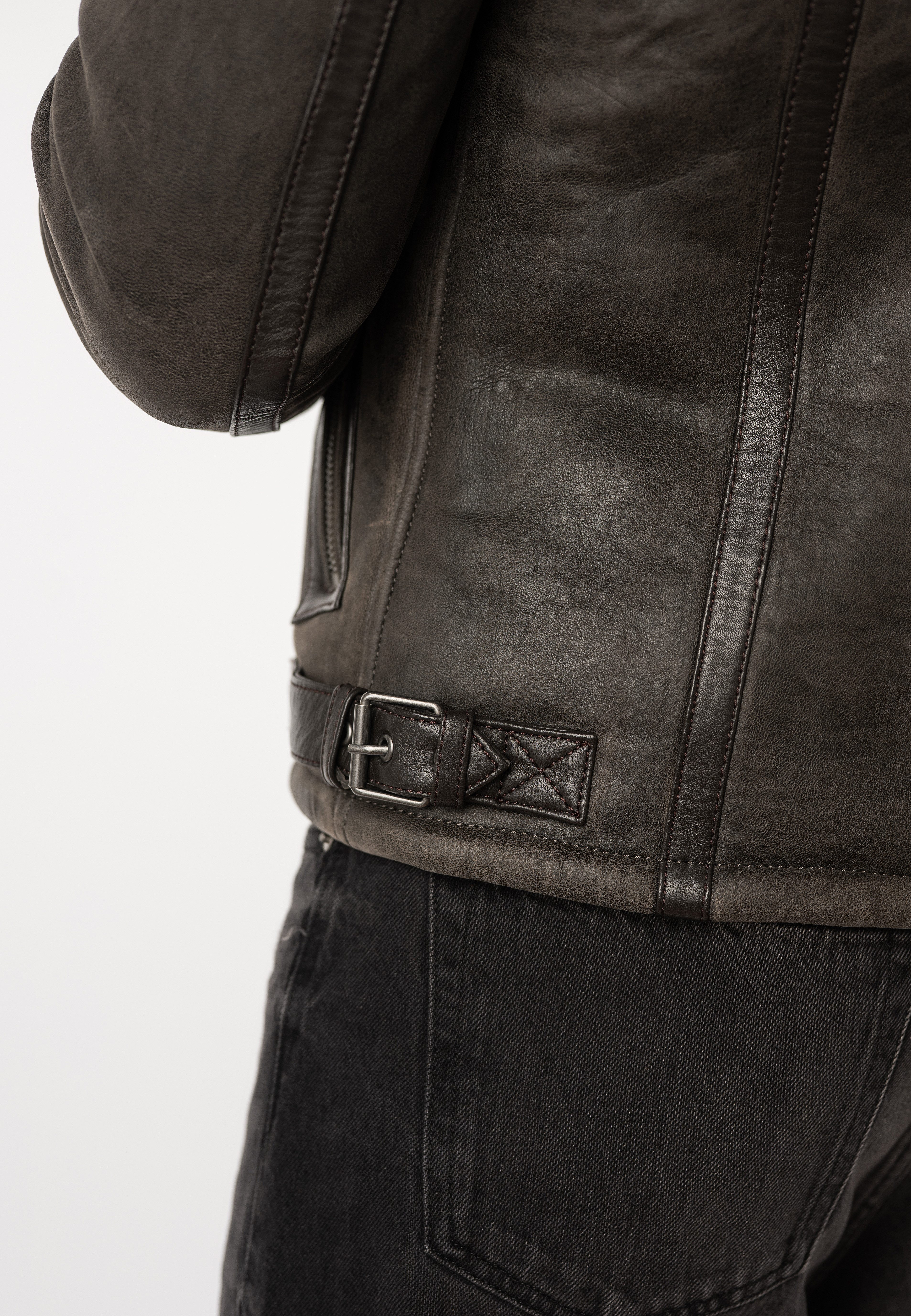 Mauritius Lederjacke MMArcticon mit Umlegekragen, Regular Fit – Bild 5 von 5