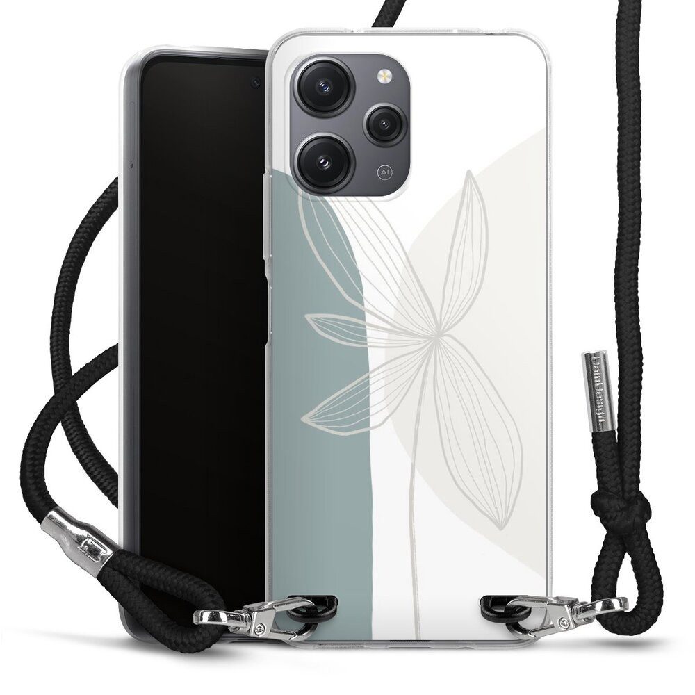 Handyhülle Blume Boho Pastell Flower and Shapes No 3-Anastasia Sawall