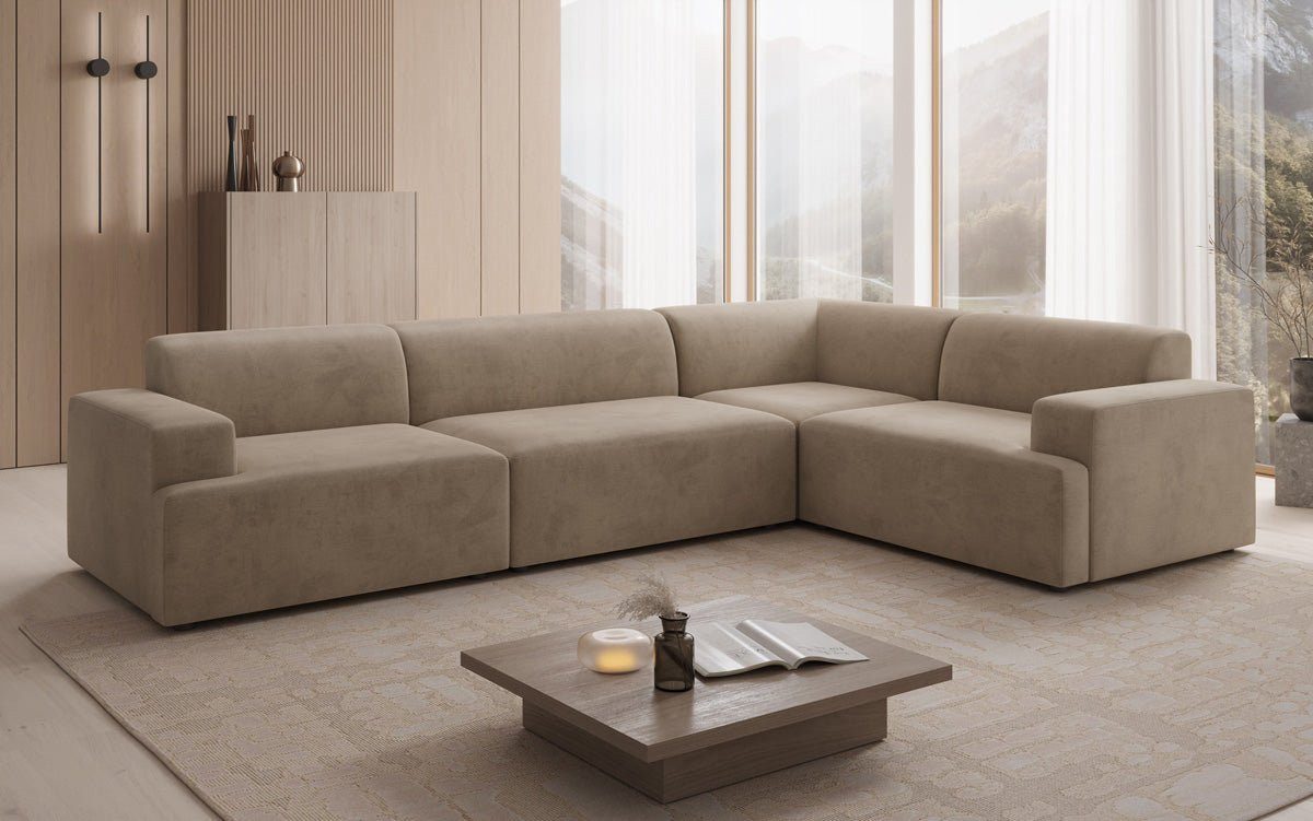 Luxusbetten24 Sofa Designer Sofa Monza Wohnlandschaft günstig online kaufen