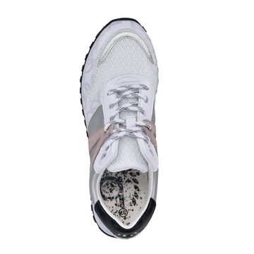 bugatti bugatti Damen Sneaker Siena 431-A6L03-5050-2013 white/silver Schnürschuh