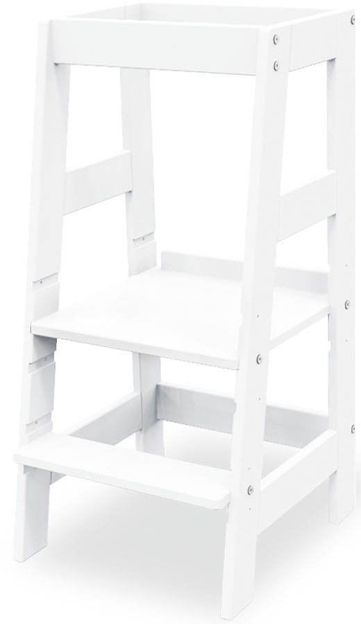 Pinolino® Stehhilfe Lernturm Fino, weiß lackiert, Made in Europe