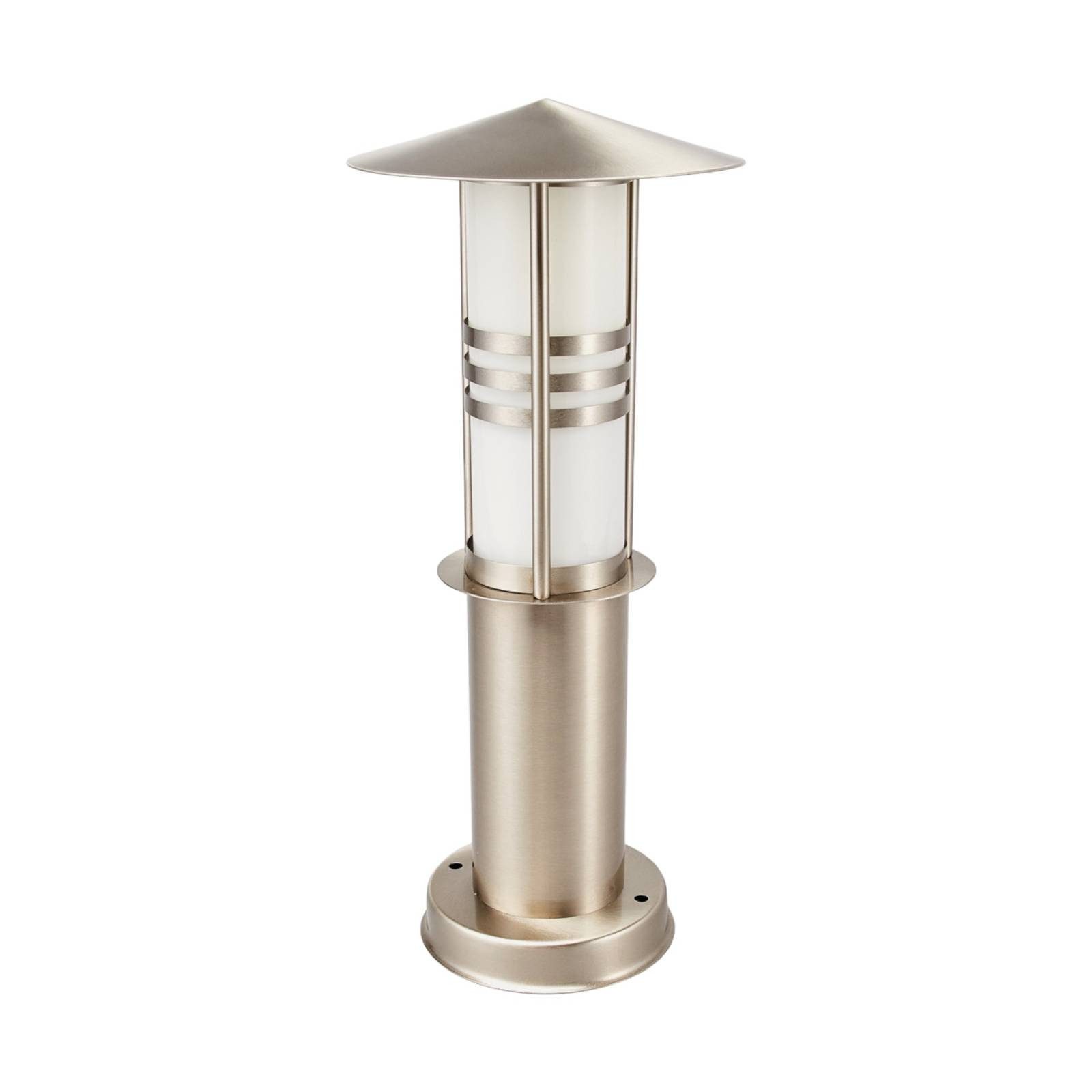 Lindby Erina, Edelstahl Alu IP44, 1 x 23 W
