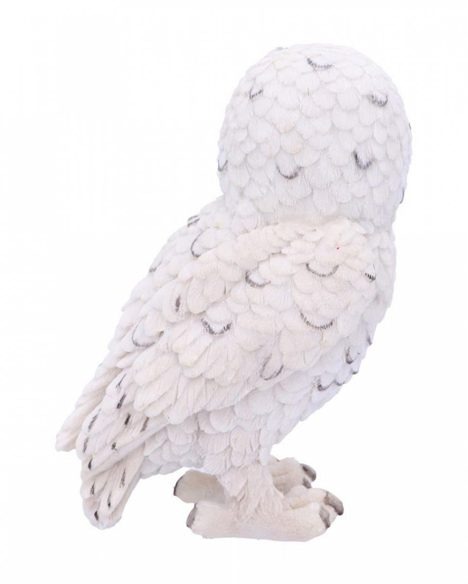 Horror-Shop Dekofigur Weiße Schneeeule als Deko Figur 13,3 – Bild 3 von 5