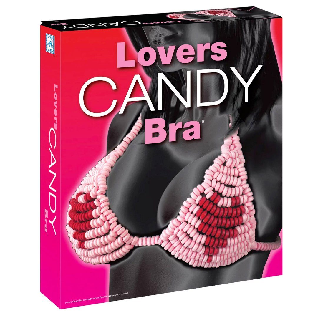 Candy & mit Herzen Fleetwood Essbarer Bra Spencer - BH Erotik-Spiel,