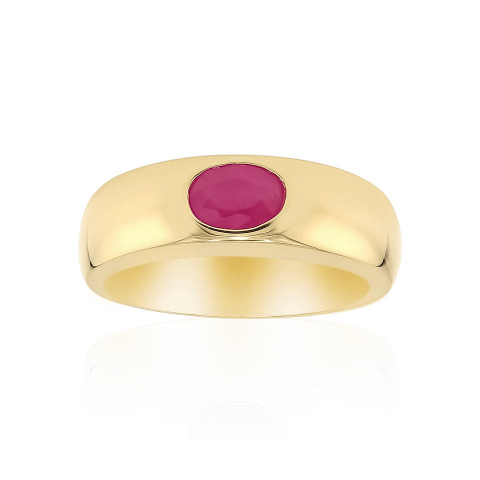 Cavill Silberring Indischer Rubin 0,5 ct günstig online kaufen
