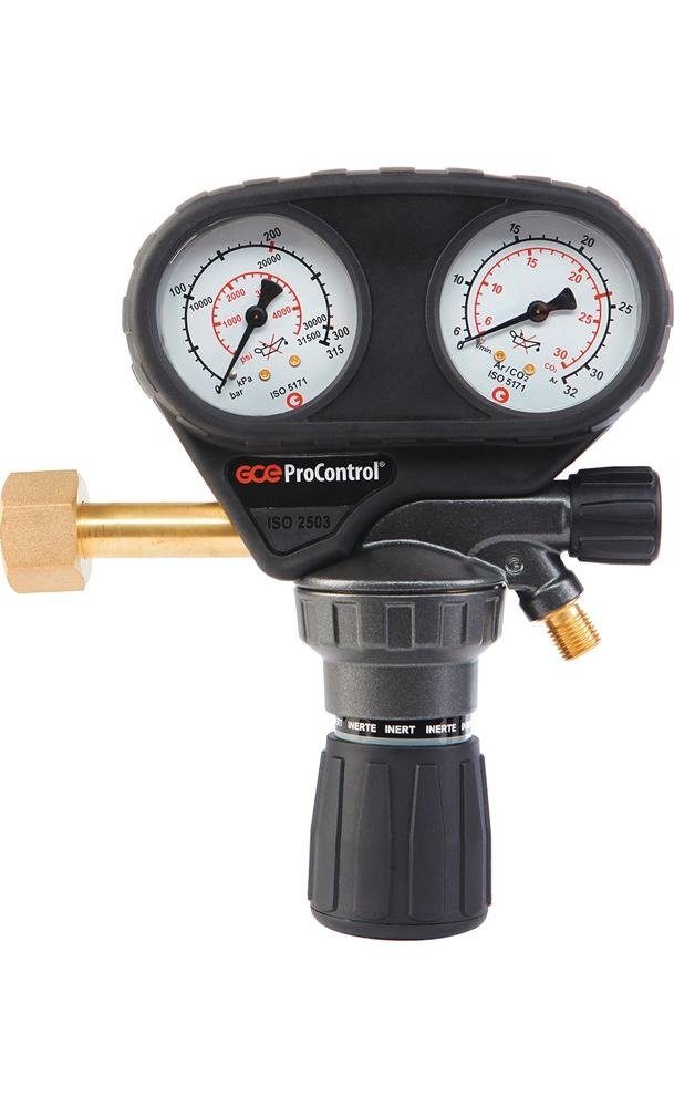 GCE Druckregler Flaschendruckminderer ProControl Argon / CO₂ 200 bar 1-stufig 30 l/min