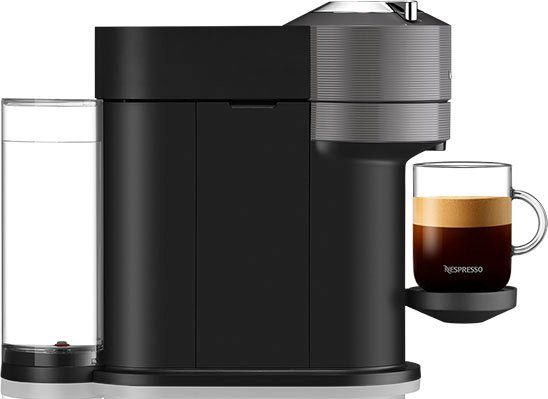 NESPRESSO Kapselmaschine Vertuo Next ENV 120.GY von DeLonghi, Dark Grey – Bild 4 von 5