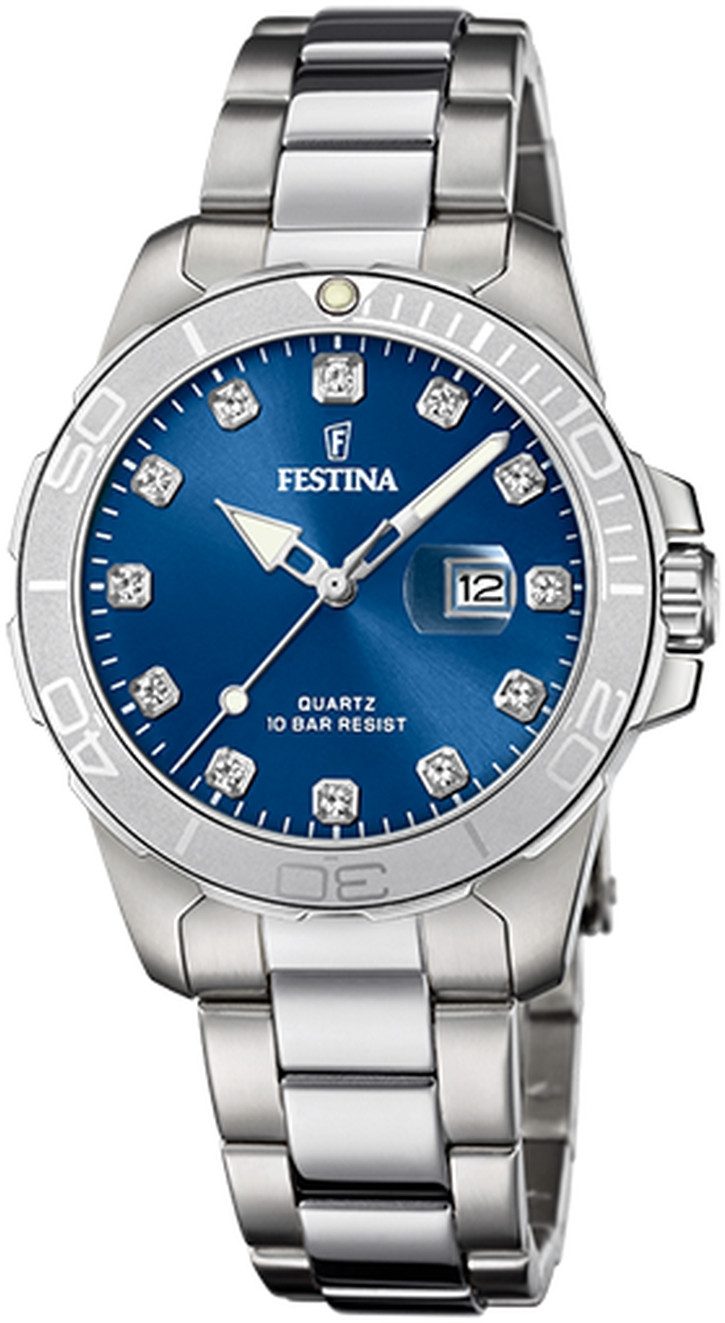 Festina Quarzuhr Festina Damenarmbanduhr F20503/6 günstig online kaufen