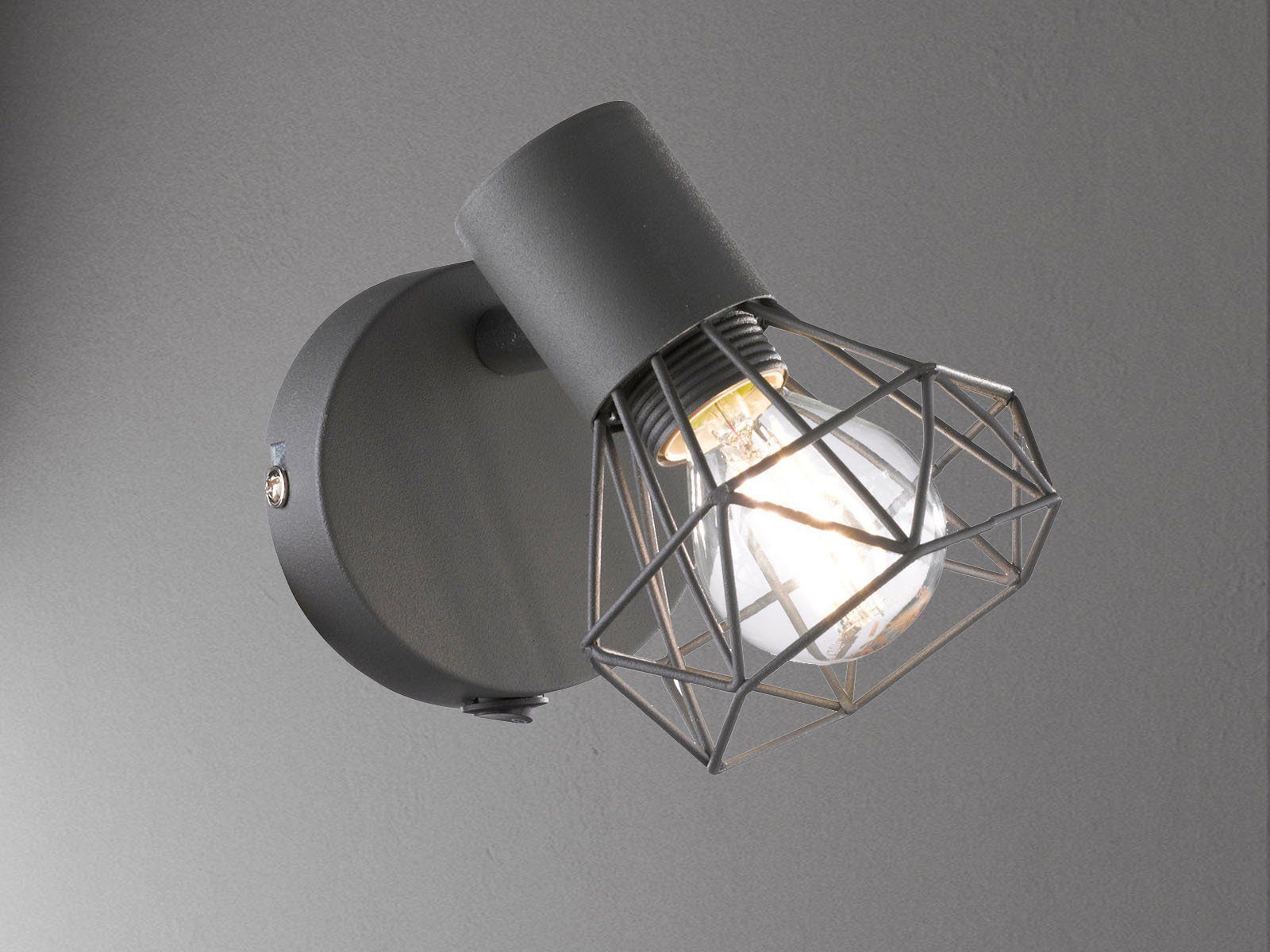 FISCHER & HONSEL LED Wandleuchte, mit Schalter Ein/Aus, LED wechselbar, War günstig online kaufen