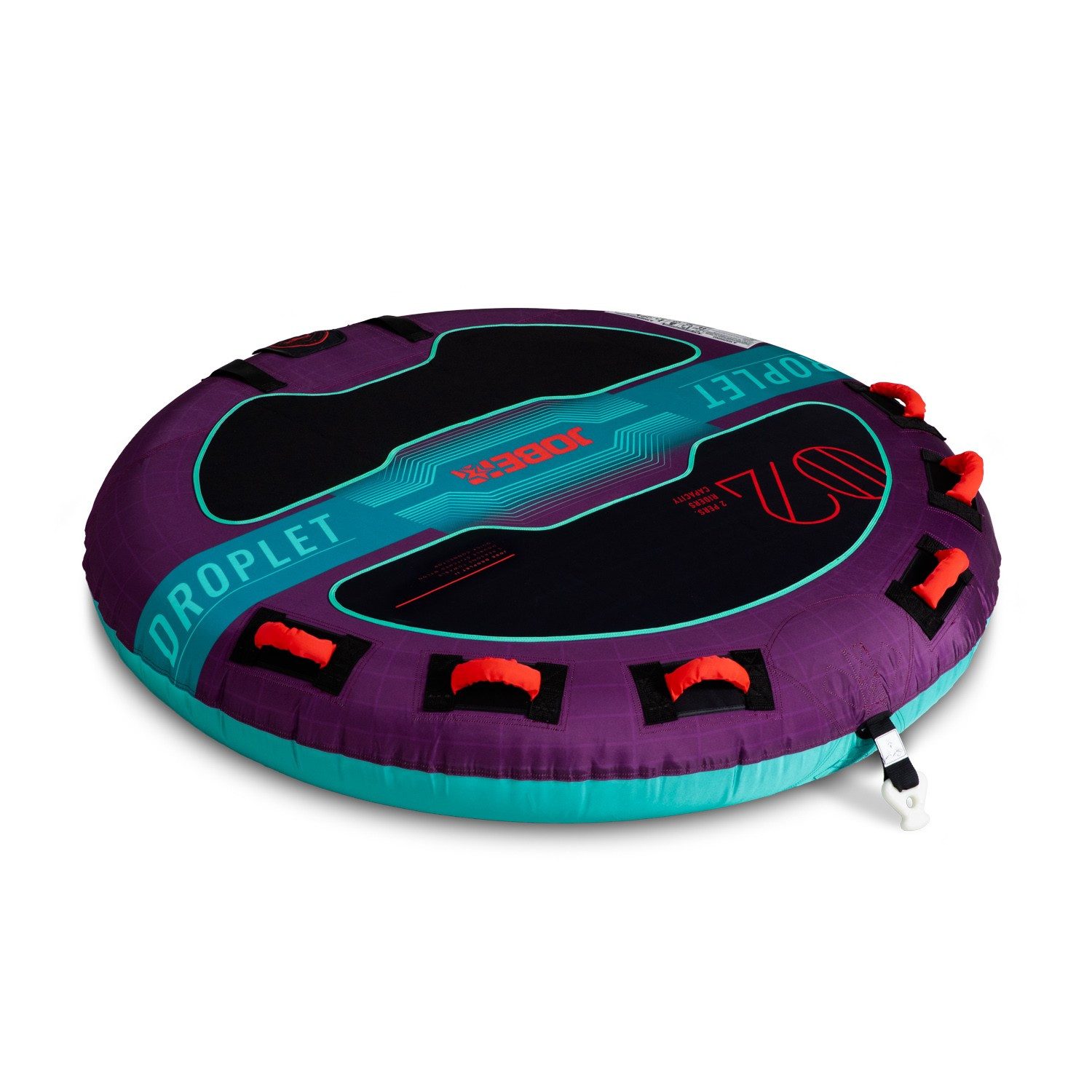 Jobe Wellenreiter Jobe DROPLET TOWABLE 2 Persoen Tube Decktube Schleppring Funtube Boot