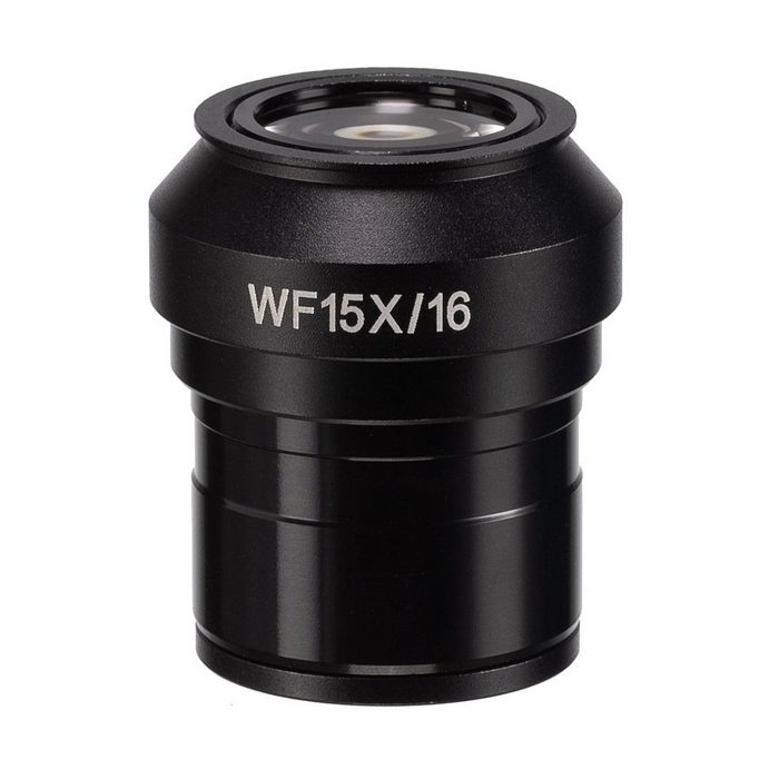 BRESSER Weitfeld Okular 15x/16 (30mm) mit Dioptrienausgleich Auf- und Durchlichtmikroskop