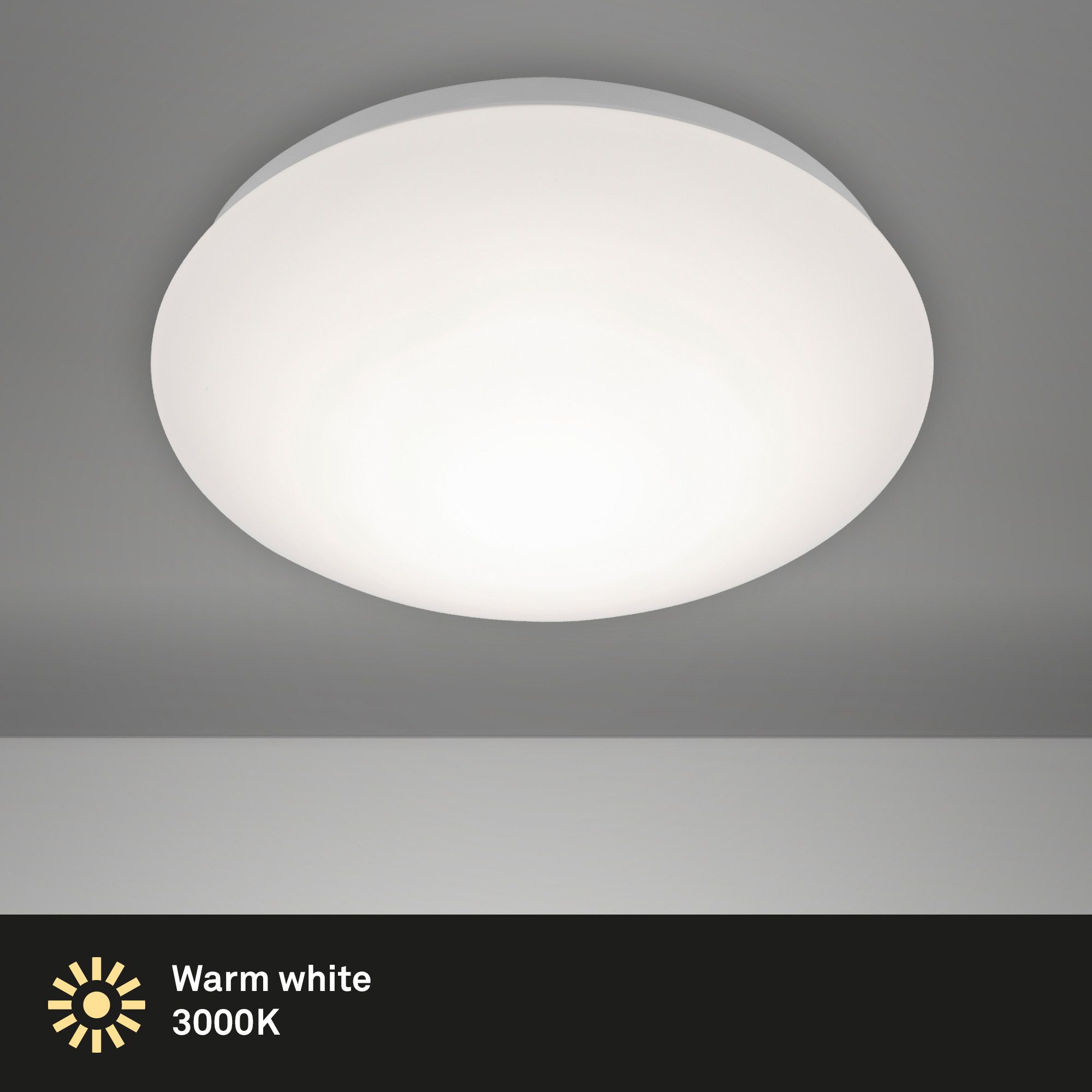 Briloner Leuchten Deckenleuchte LED Deckenlampe Extra-Warmweiß günstig online kaufen