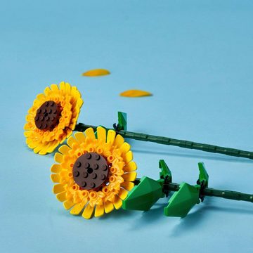 LEGO® Konstruktionsspielsteine Sonnenblumen (40524), LEGO Iconic, (191 St), Made in Europe