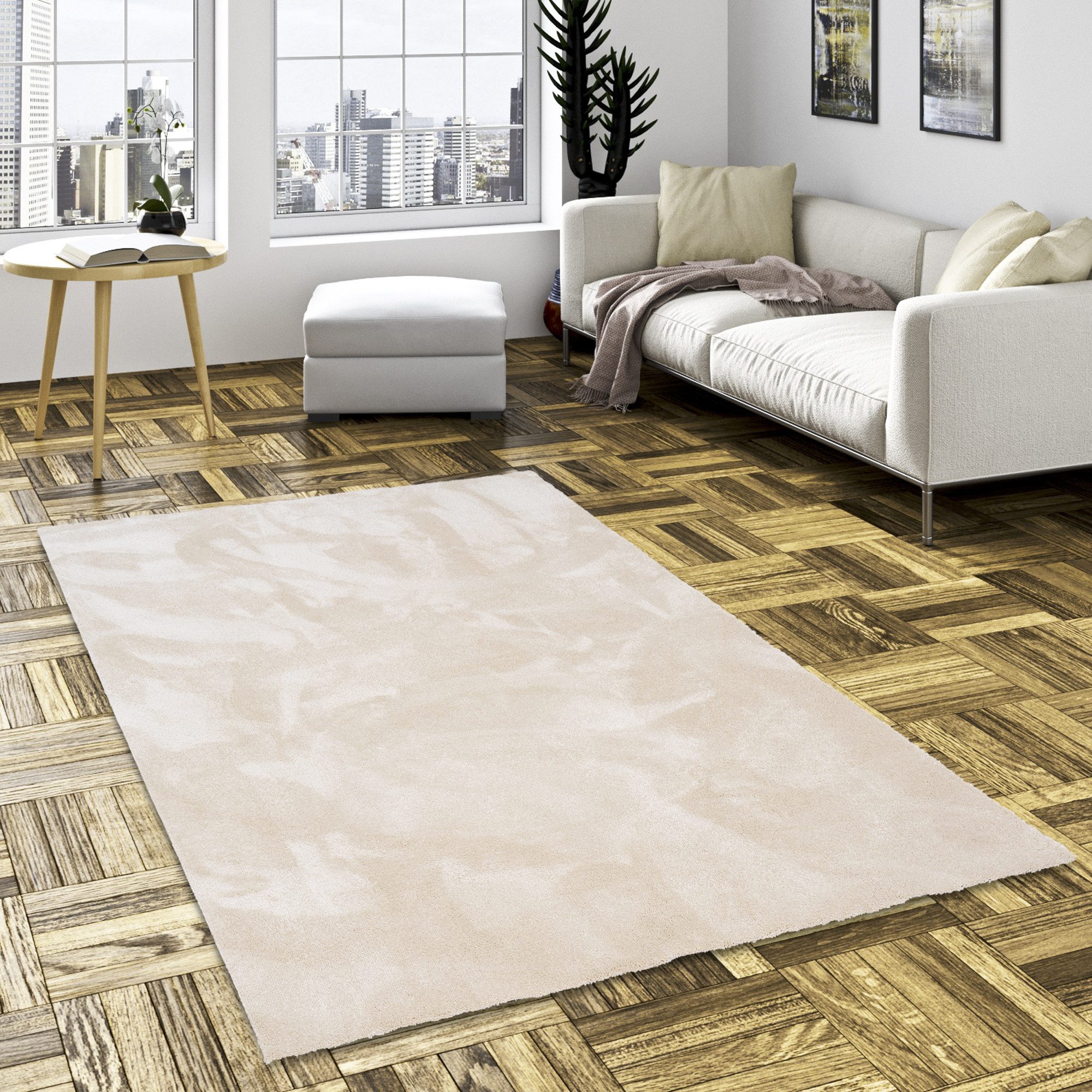 Snapstyle Hochflor-Teppich Super Soft Hochflorteppich Livorno, günstig online kaufen