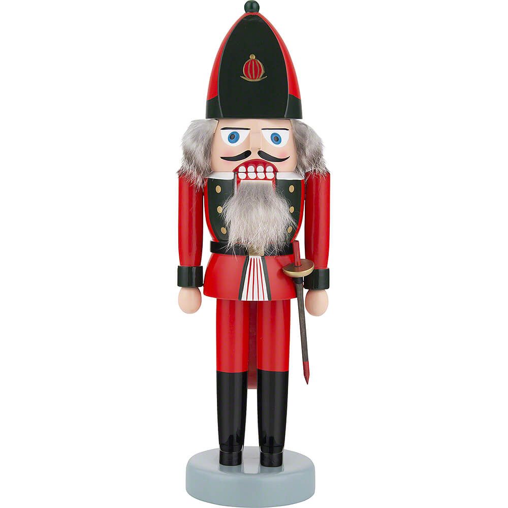 Erzgebirgische Holzkunst Gahlenz GmbH RuT Nussknacker Sächs. Offizier (30cm) Nussknacker von Holzkunst Gahlenz