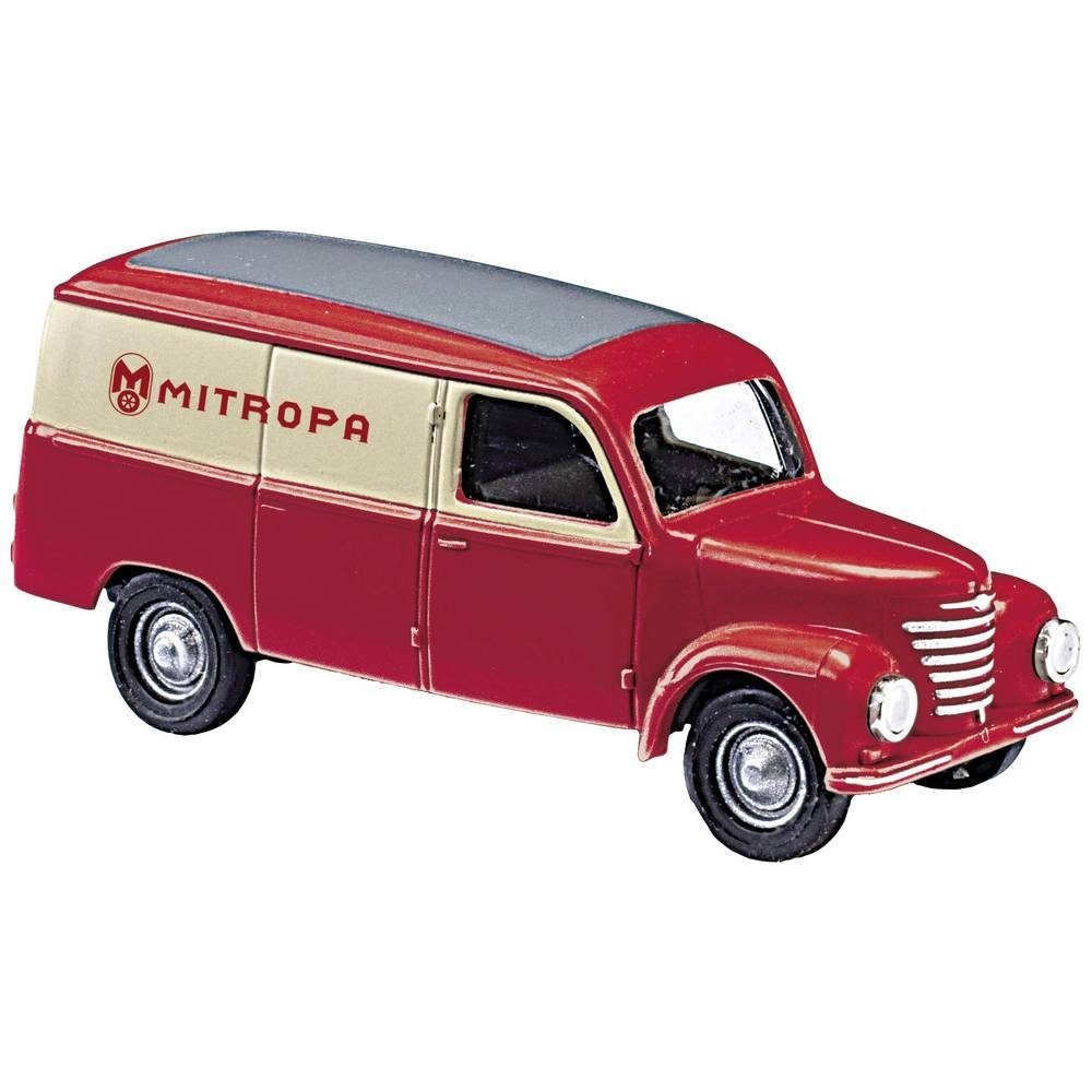 Modelleisenbahn-Straße TT Framo Kastenwagen Mitropa