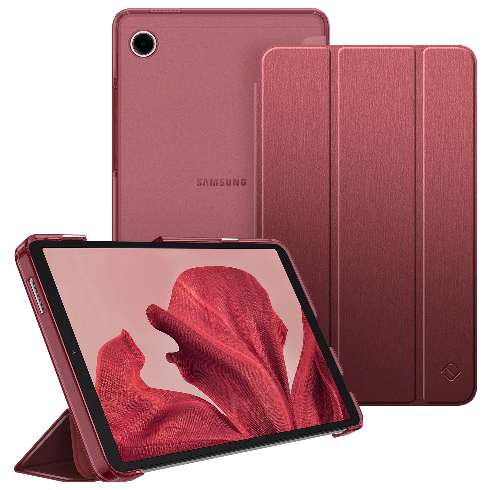 Fintie Tablet-Hülle für Samsung Galaxy Tab A11 8,7" 2025/ Tab A9 8.7 Zoll Tablet, Ultra Dünn Schutzhülle mit Transparenter Rückseite