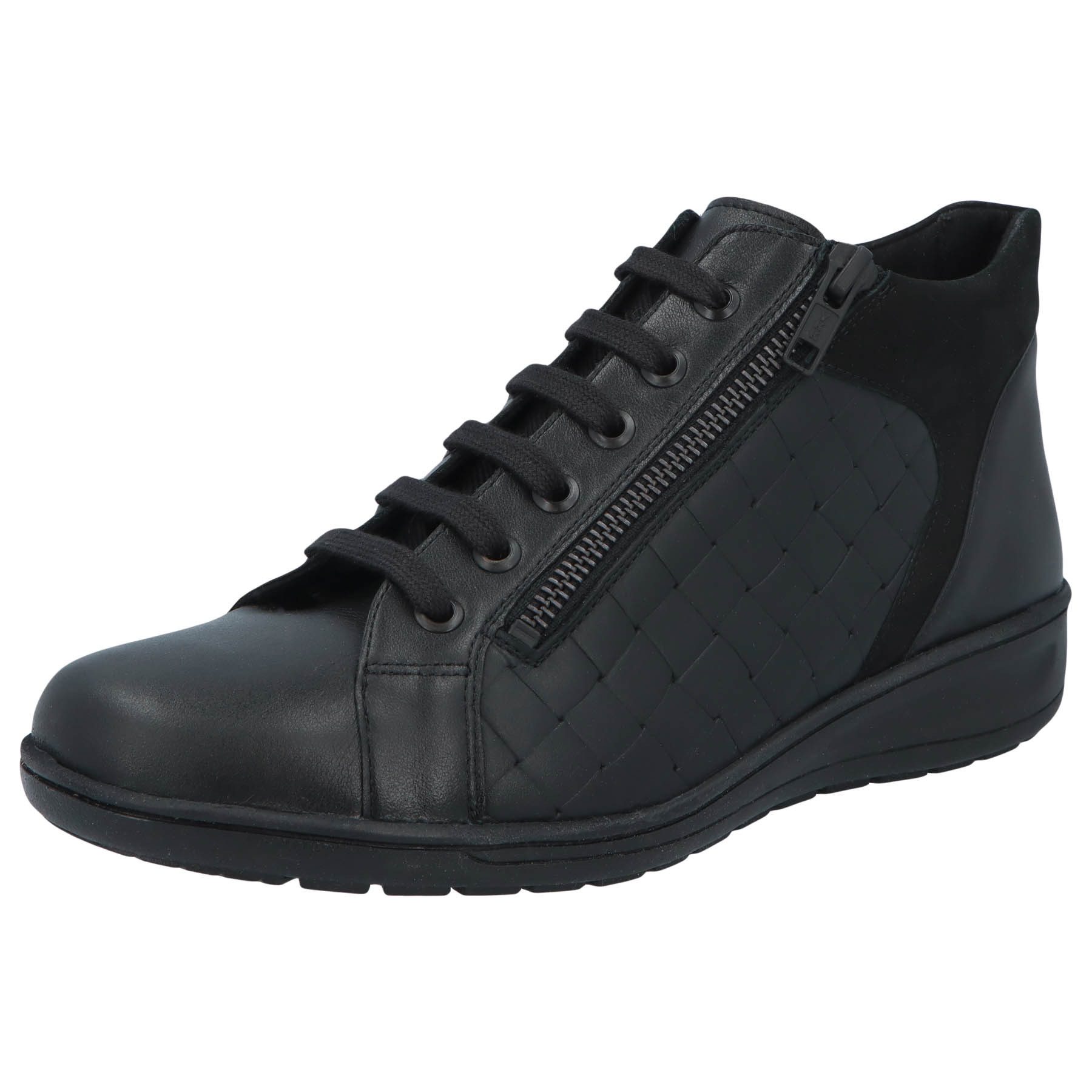 Solidus Erwachsene Solidus Kate Stiefel Leder Reißverschlussstiefel