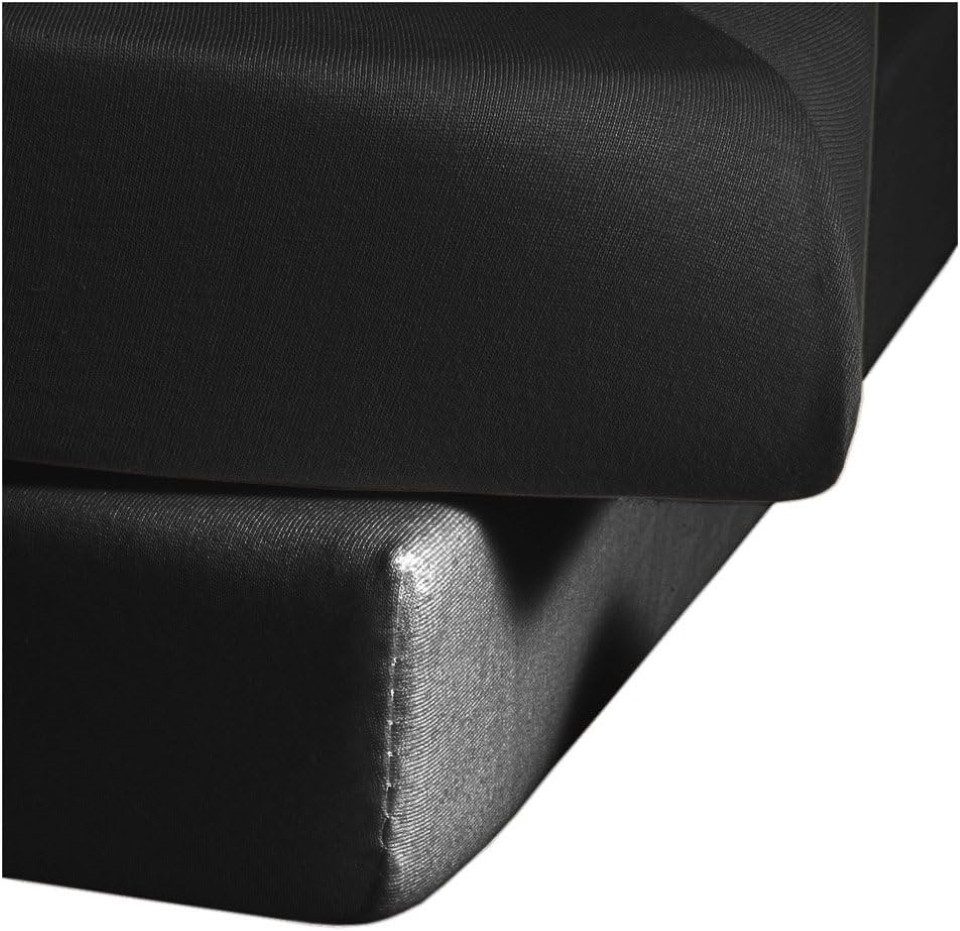 fleuresse Spannbettlaken Comfort Jerseyspannlaken, 96% Baumwolle, günstig online kaufen